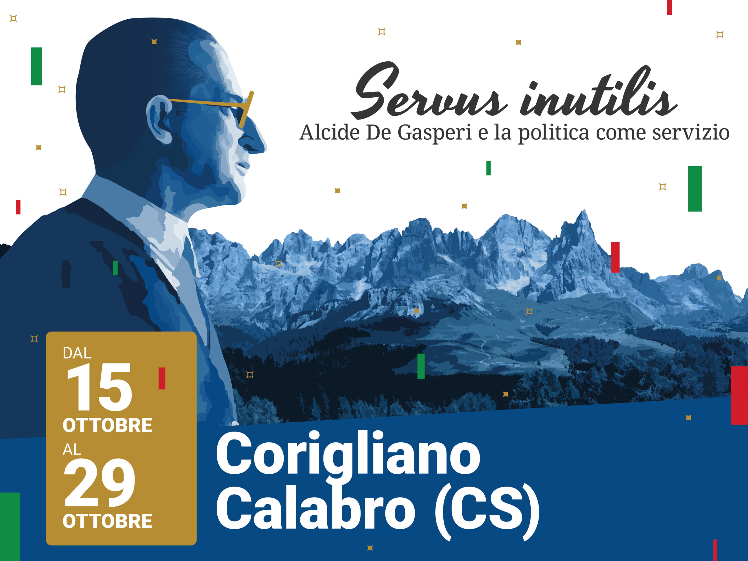 Servus Inutilis a Corigliano Calabro - Fondazione De Gasperi